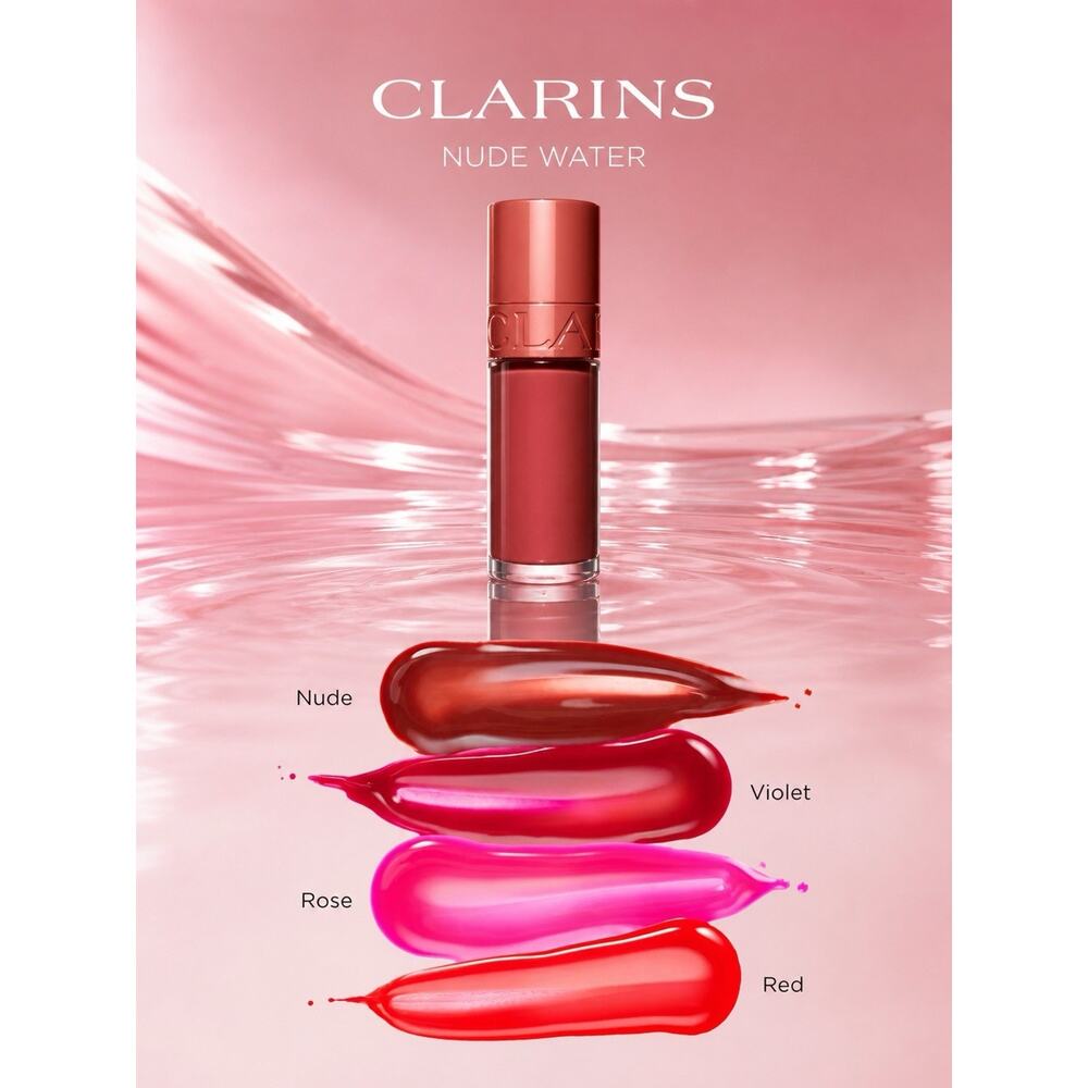 CLARINS - Water Lip Stain - Shade: 13 Nude Water - Full Size - 0.2 fl oz/ 7 mL - Picture 4 of 6